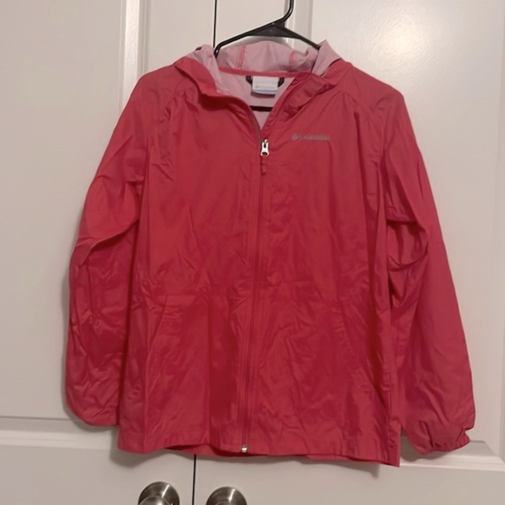 Pink Youth rain jacket